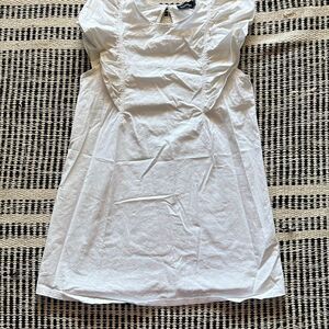 Pretty little thing size 4 white sheath dress